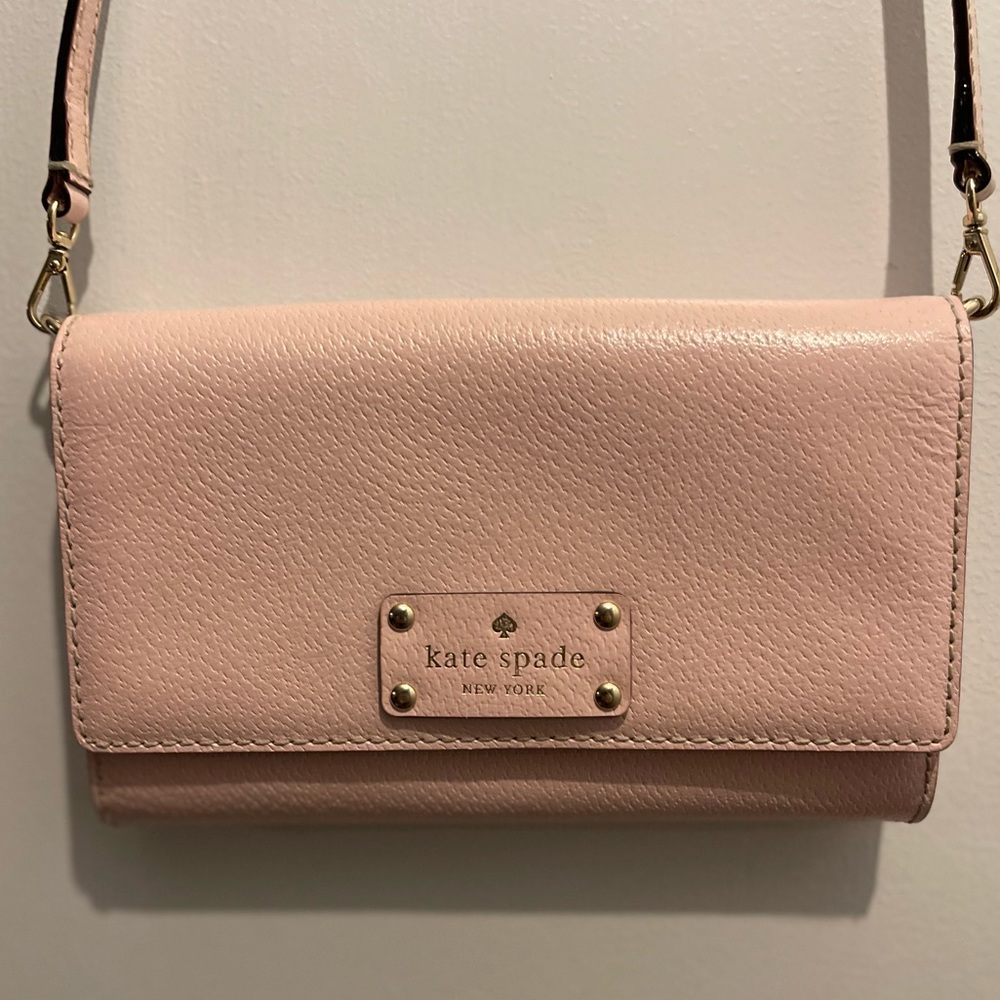 Kate Spade Blush Crossbody Bag like new